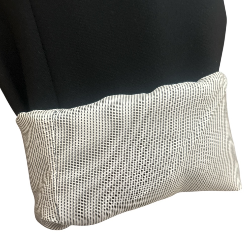 Talbots Black Single Button Cropped Wool Blazer S… - image 10